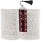 Boho Bookmark with tassel - In book