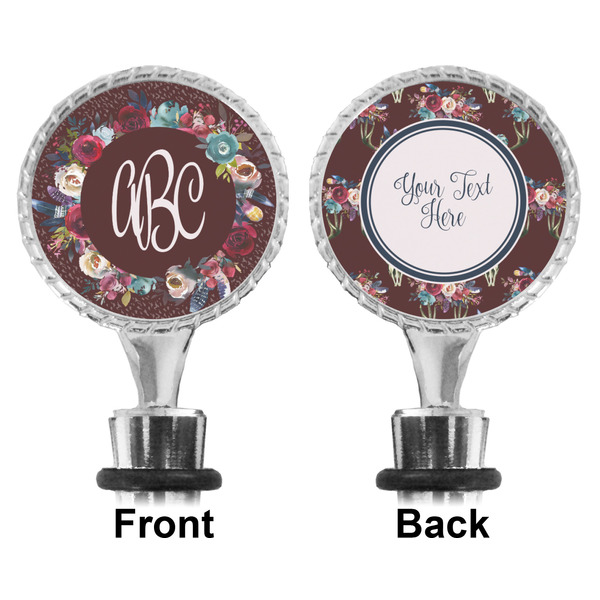 Boho Bottle Stopper - Front and Back
