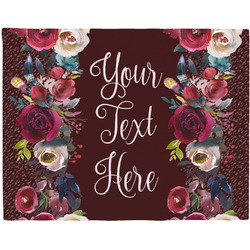 Boho Woven Fabric Placemat - Twill w/ Name or Text