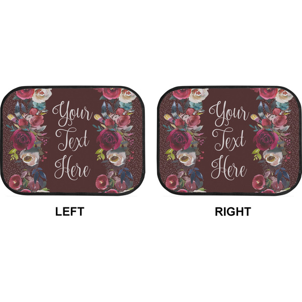Boho Car Floor Mats (Back Seat) (Approval)