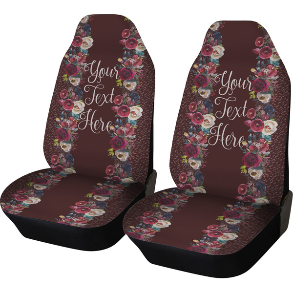 Custom Boho Car Seat Covers (Set of Two) (Personalized)