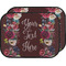 Boho Car Floor Mats (Back Seat) (Personalized)