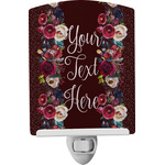 Boho Ceramic Night Light (Personalized)