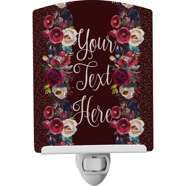 Custom Boho Ceramic Night Light (Personalized)