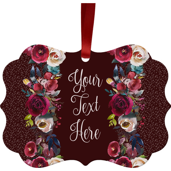 Boho Christmas Ornament (Front View)