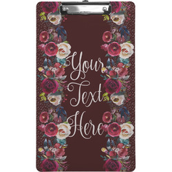 Boho Clipboard (Legal Size) (Personalized)