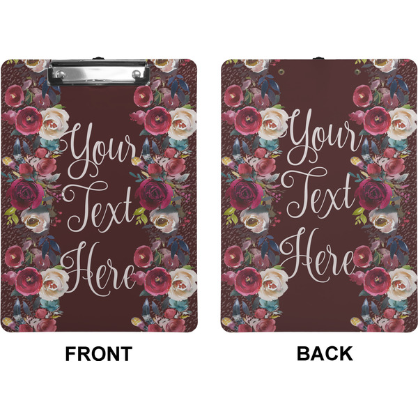 Boho Clipboard (Letter) (Front + Back)