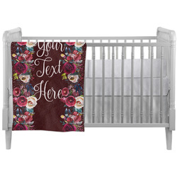 Boho Crib Comforter / Quilt (Personalized)