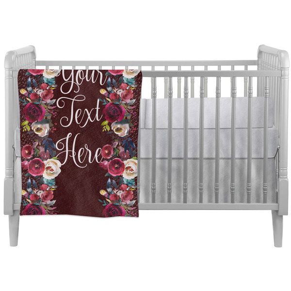 Custom Boho Crib Comforter / Quilt (Personalized)
