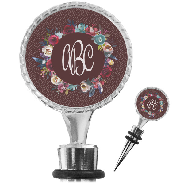 Custom Boho Wine Bottle Stopper (Personalized)