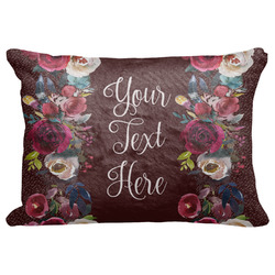 Boho Decorative Baby Pillowcase - 16"x12" (Personalized)