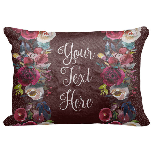 Custom Boho Decorative Baby Pillowcase - 16"x12" (Personalized)