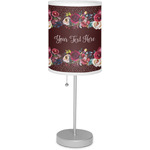 Boho 7" Drum Lamp with Shade Linen (Personalized)