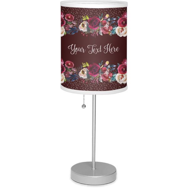 Custom Boho Lamp with Drum Shade (Personalized)