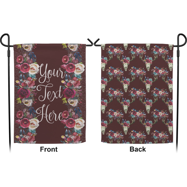 Boho Garden Flag - Double Sided Front and Back