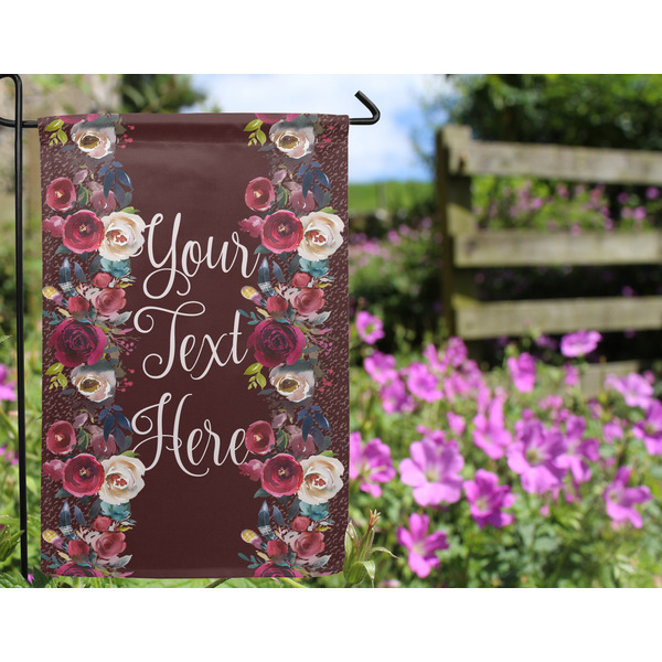 Boho Garden Flag - Outside In Flowers