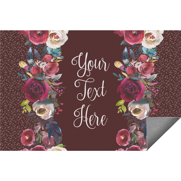 Custom Boho Indoor / Outdoor Rug (Personalized)