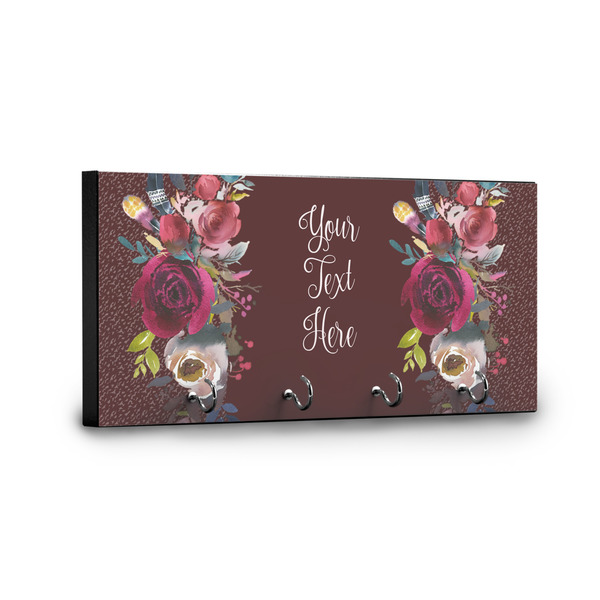 Boho Key Hanger - Front View with Hooks