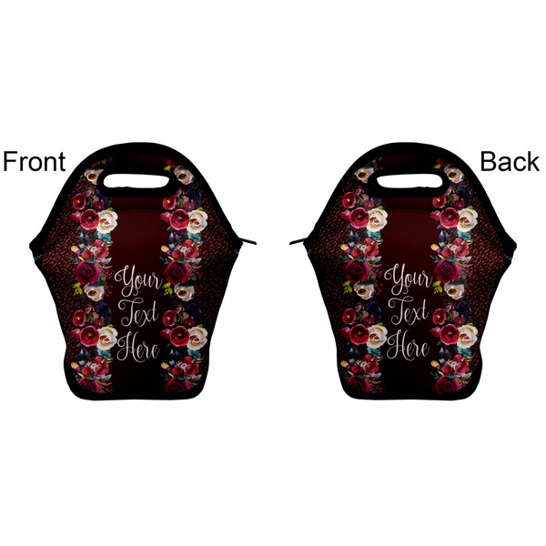 Boho Lunch Bag - Front and Back