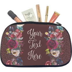 Boho Makeup / Cosmetic Bag - Medium (Personalized)