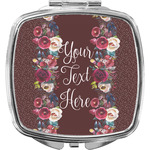Boho Compact Makeup Mirror (Personalized)