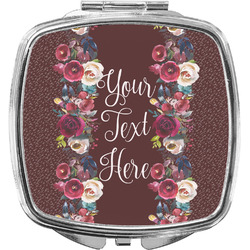 Boho Compact Makeup Mirror (Personalized)