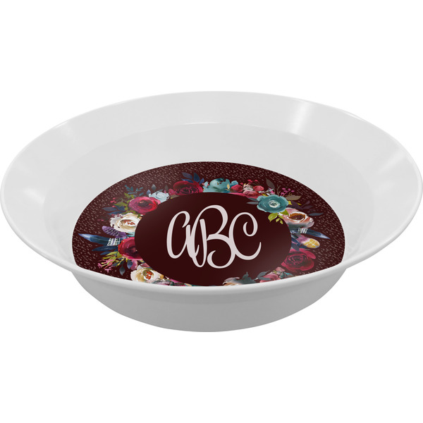 Custom Boho Melamine Bowl (Personalized)
