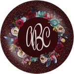 Boho Melamine Plate (Personalized)