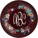Boho Melamine Plate - 10" (Personalized)