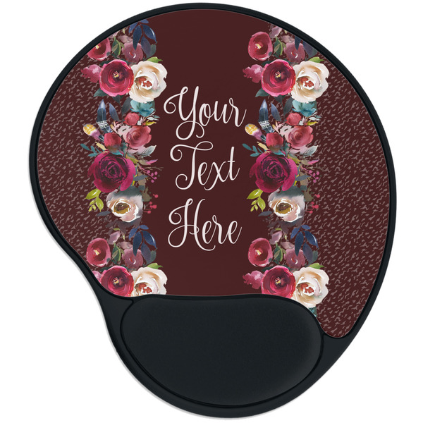 Custom Boho Mouse Pad with Wrist Support