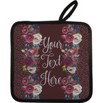 Boho Pot Holder w/ Name or Text