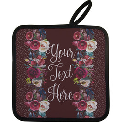 Boho Pot Holder w/ Name or Text