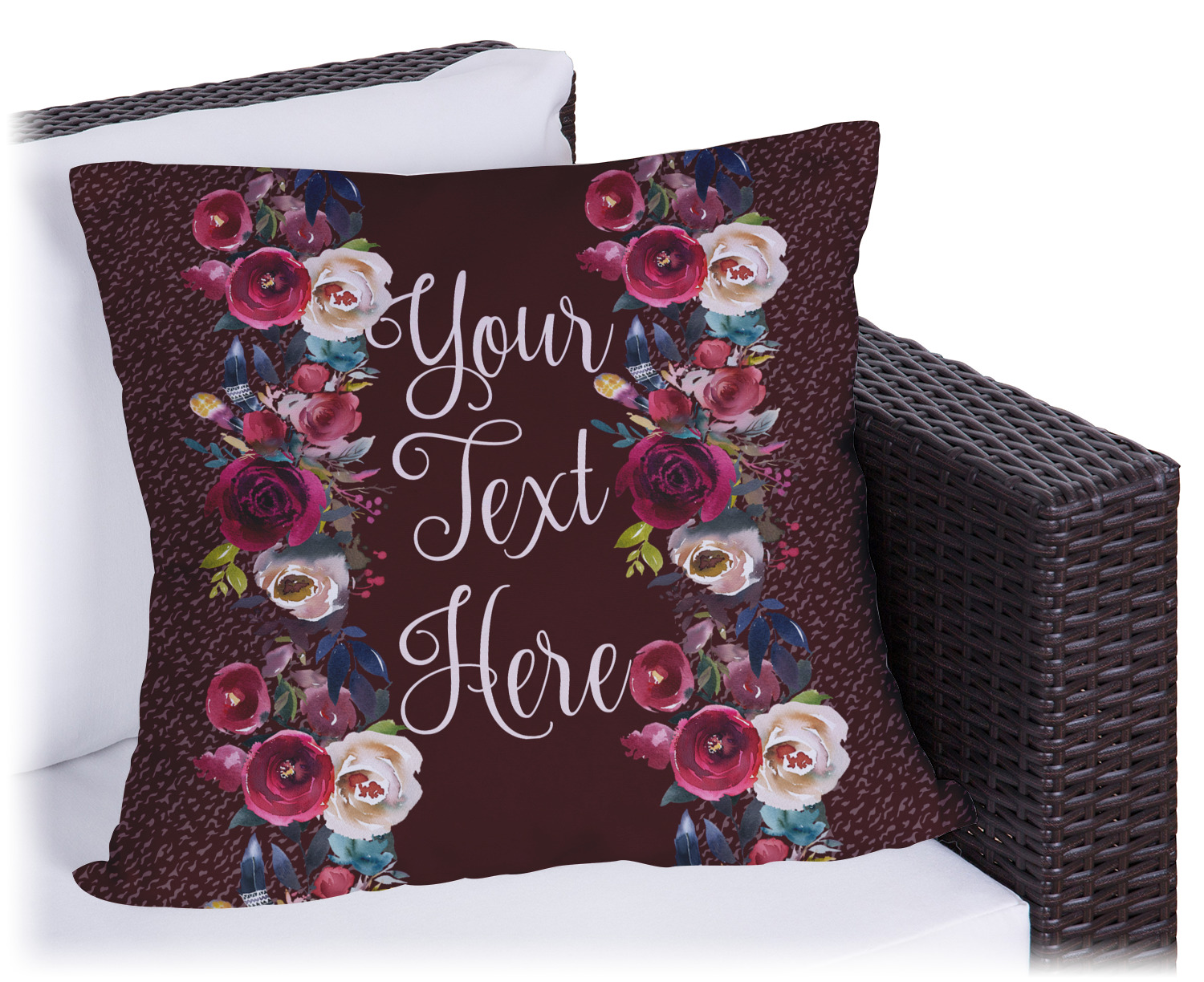 Boho Outdoor Pillow (Personalized) YouCustomizeIt