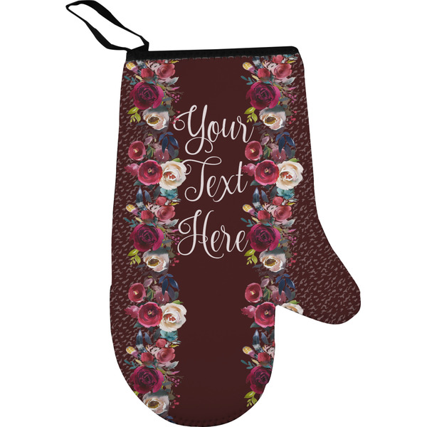 Boho Personalized Oven Mitt