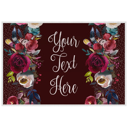 Boho Laminated Placemat w/ Name or Text