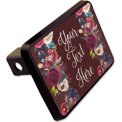 Boho Rectangular Trailer Hitch Cover - 2" (Personalized)