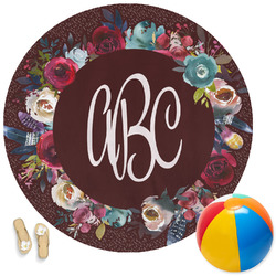 Boho Round Beach Towel (Personalized)