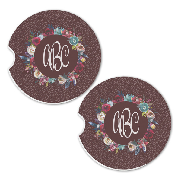 Boho Sandstone Car Coasters - Set of 2