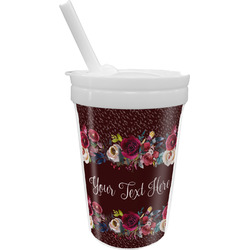 Boho Sippy Cup with Straw (Personalized)