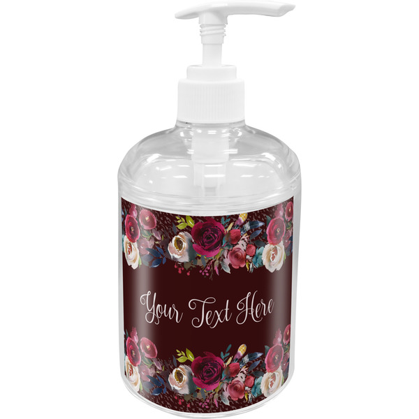 Custom Boho Acrylic Soap & Lotion Bottle (Personalized)