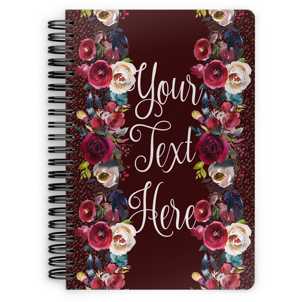 Custom Boho Spiral Notebook (Personalized)