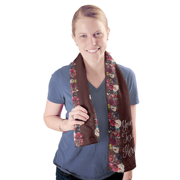 Boho Sport Towel - Exercise use - Model