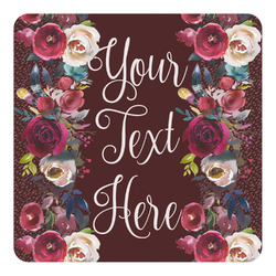Boho Square Decal (Personalized)