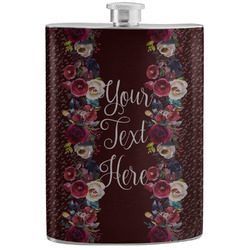 Boho Stainless Steel Flask (Personalized)