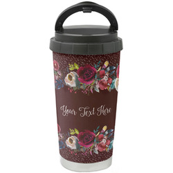 Boho Stainless Steel Coffee Tumbler (Personalized)