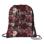Boho Drawstring Backpack (Personalized)