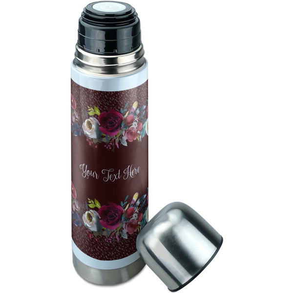 Boho Thermos - Lid Off