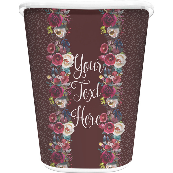 Custom Boho Waste Basket (Personalized)