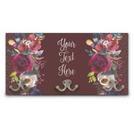 Boho Wall Mounted Coat Rack (Personalized)