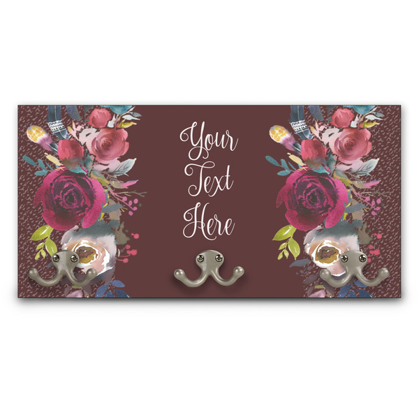 Custom Boho Wall Mounted Coat Rack (Personalized)